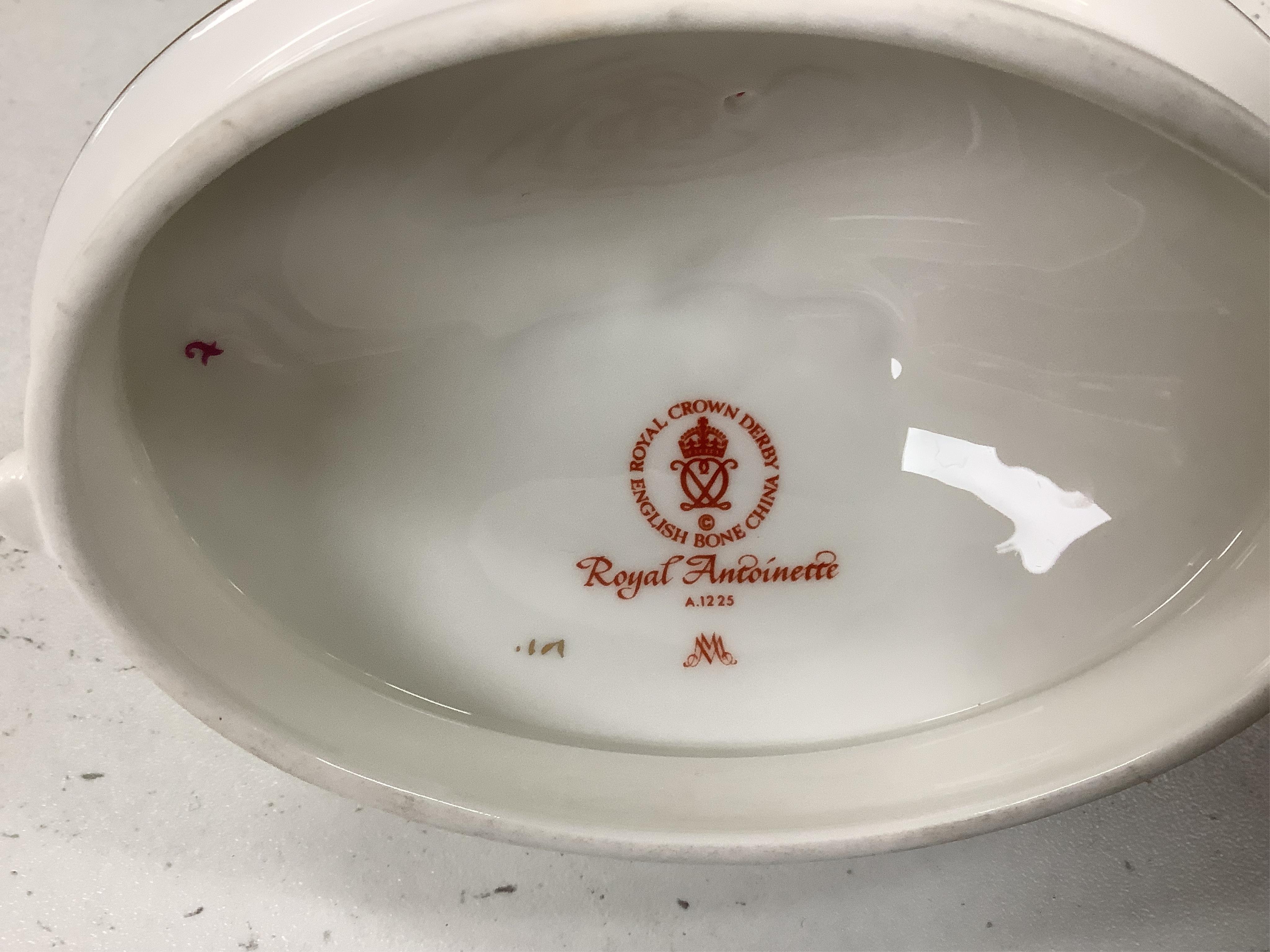 A Royal Crown Derby Royal Antoinette tea set